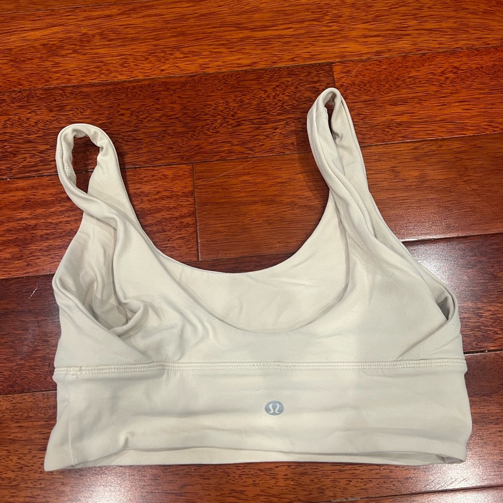 Size 4 lululemon Align™ Bra Light Support, A/B Cup in Pale Linen